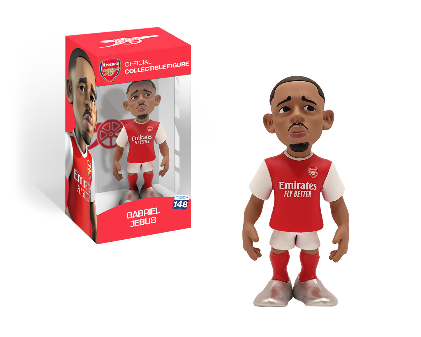 Gabriel Jesus 12cm - MINIX Officieel Arsenal