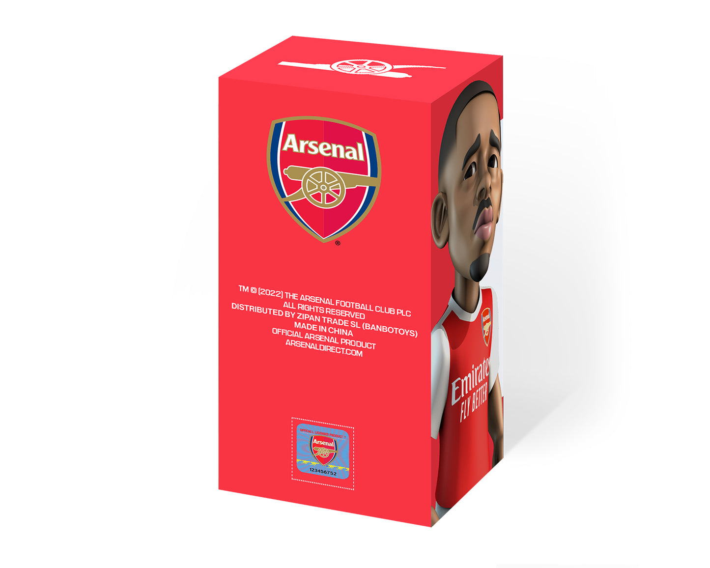 Gabriel Jesus 12cm - MINIX Officieel Arsenal