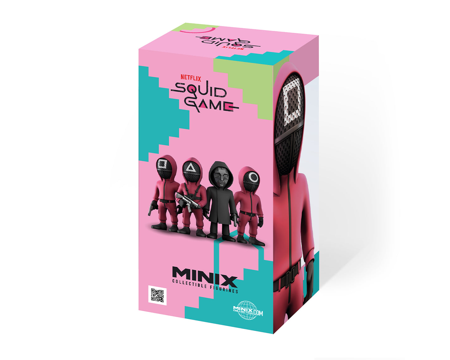 Squid Game "Masked Manager Square Guard" 12cm - MINIX-Serie