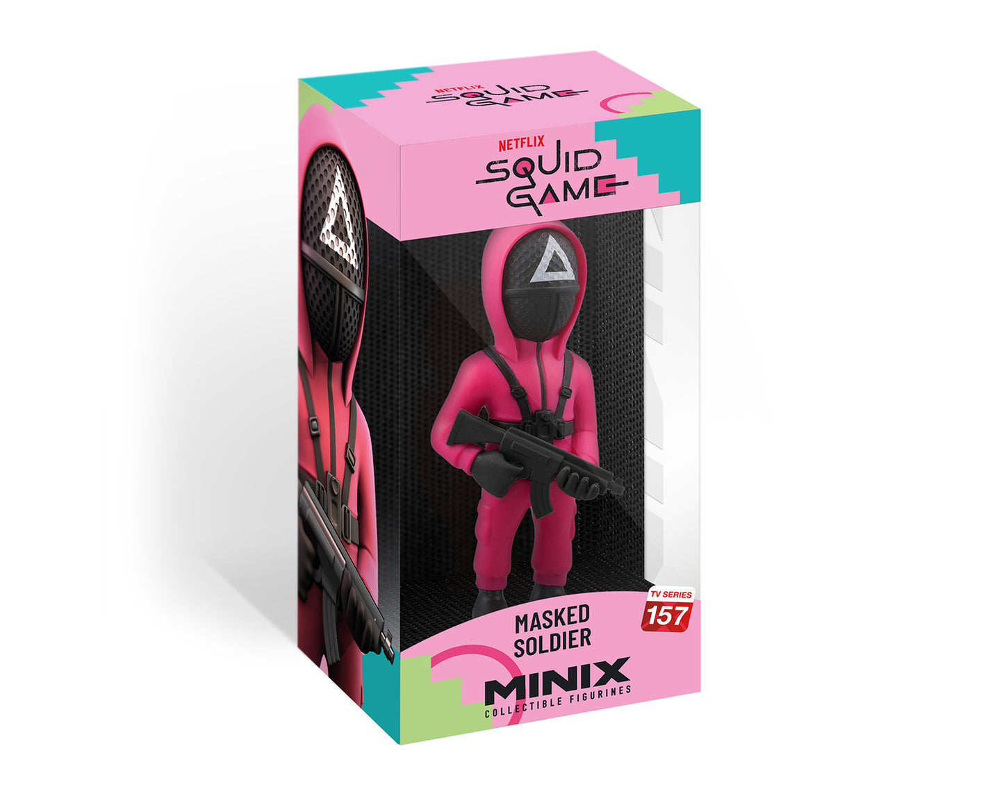 Squid Game "Soldier Triangle Guard" 12cm - MINIX-Serie