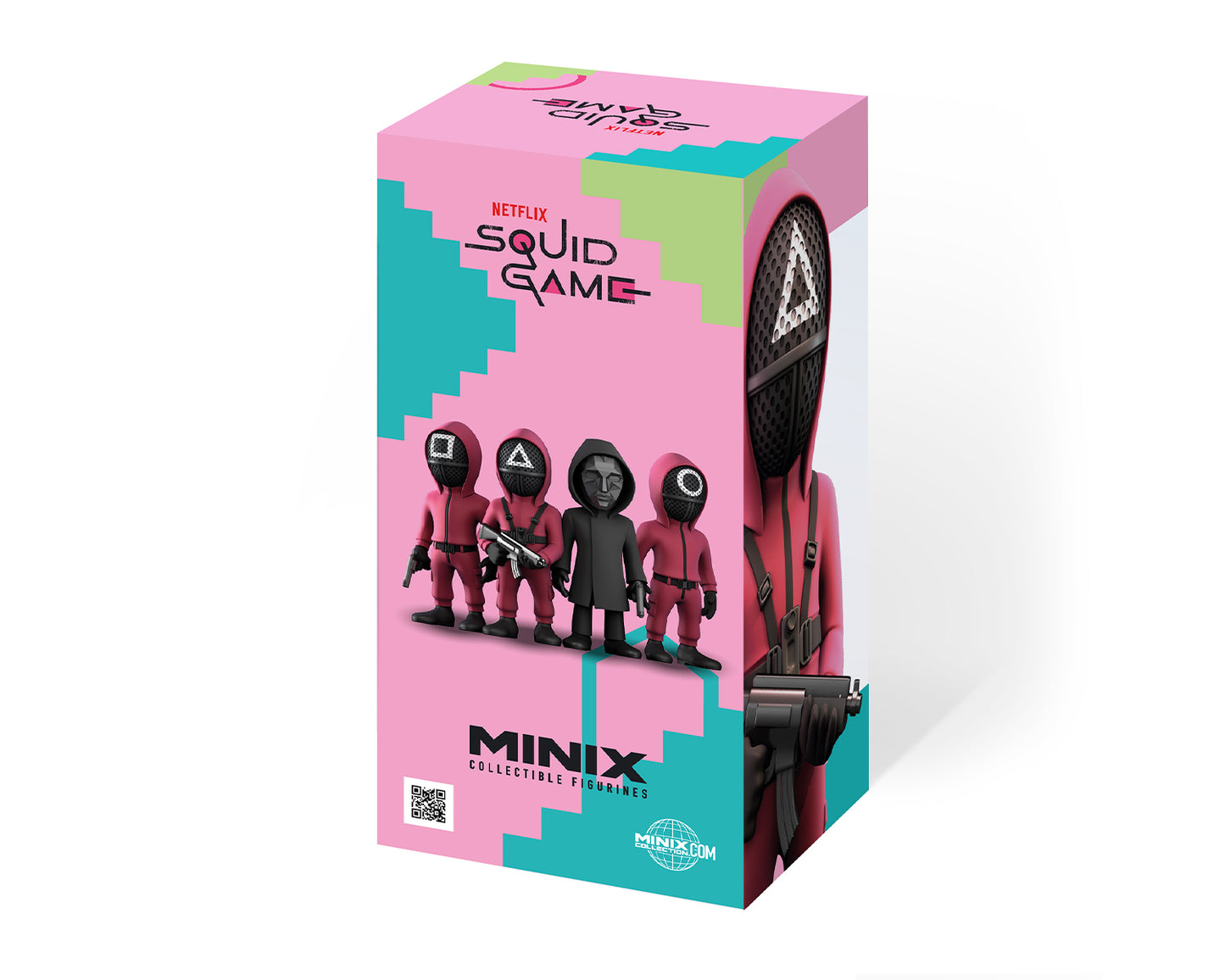 Squid Game "Soldier Triangle Guard" 12cm - MINIX-Serie