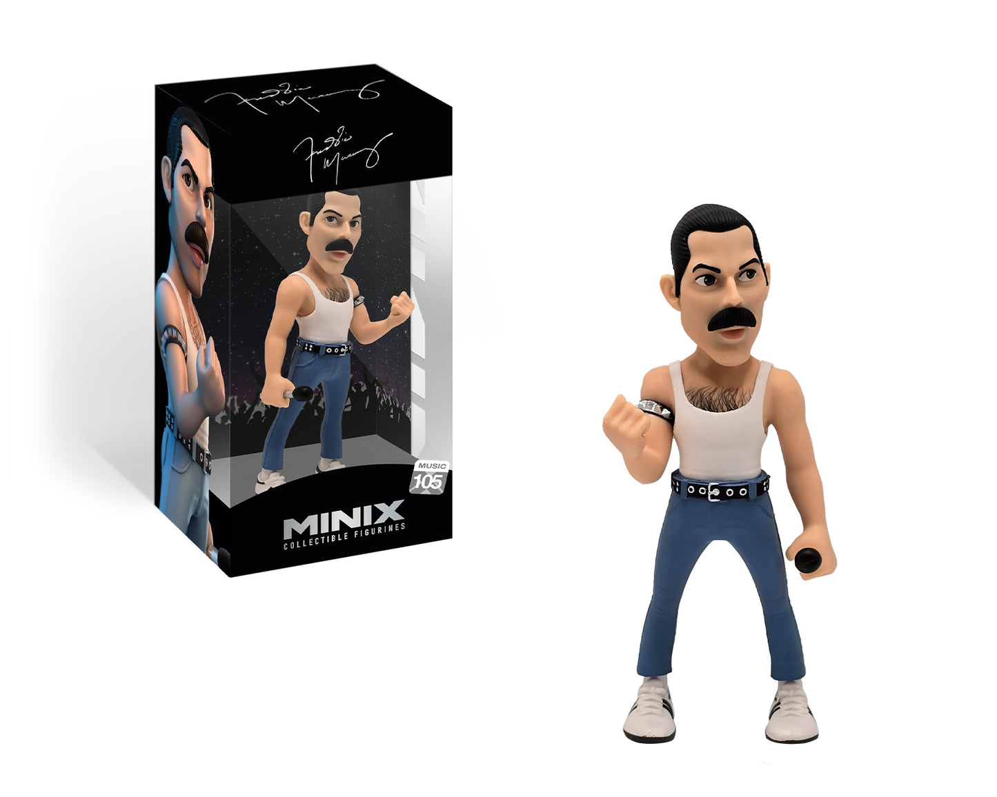 Freddie Mercury 12cm - MINIX-Londen 1985 Editie