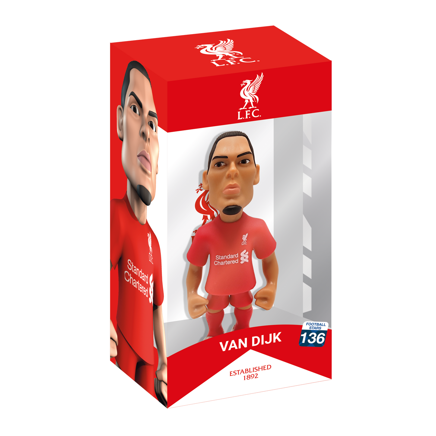 Virgil van Dijk 12cm - MINIX Officieel Liverpool