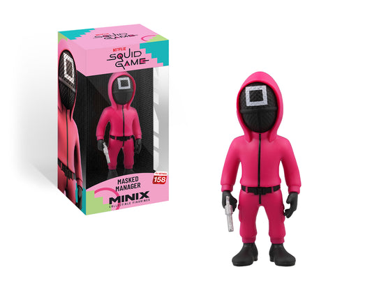 Squid Game "Masked Manager Square Guard" 12cm - MINIX-Serie