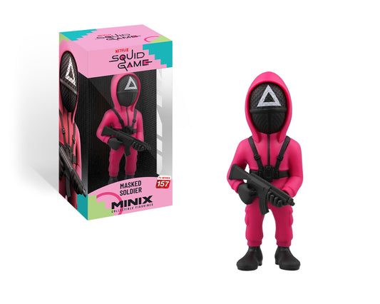 Squid Game "Soldier Triangle Guard" 12cm - MINIX-Serie