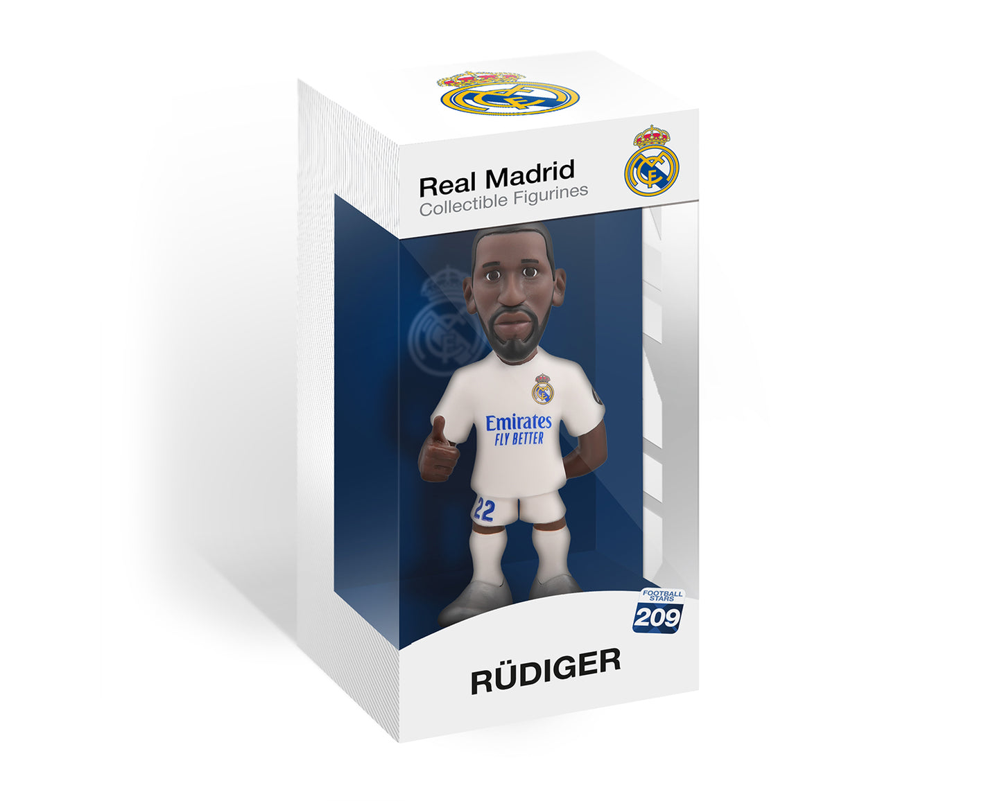 Antonio Rudiger 12cm - Officieel Real Madrid-product